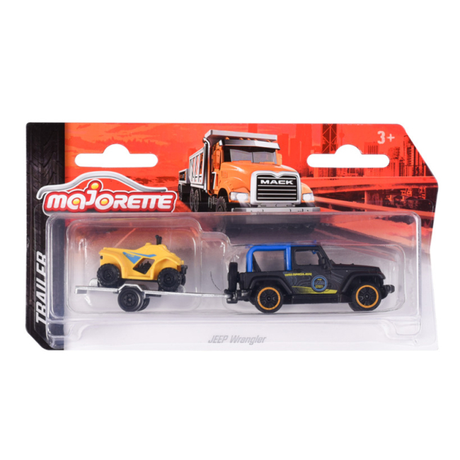Автомоделі - Автомодель Majorette Дорожня допомога з трейлером Jeep Wrangler (2053154/15)#2