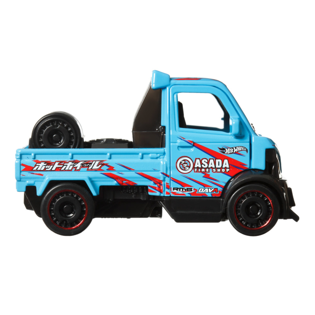 Транспорт и спецтехника - Фургон Hot Wheels Pull-back speeders Mighty K (HPR70/7)#3