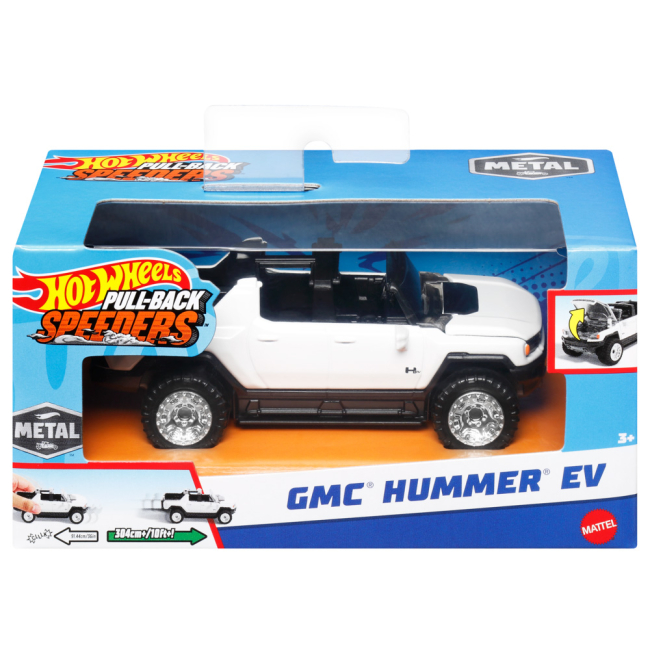 Автомодели - Автомодель Hot Wheels Pull-back speeders GMC Hummer EV (HPR70/8)#5