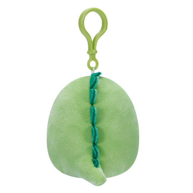 Брелоки - М'яка іграшка-брелок Squishmallows Діно Денні 9 см (SQCP00151)#3