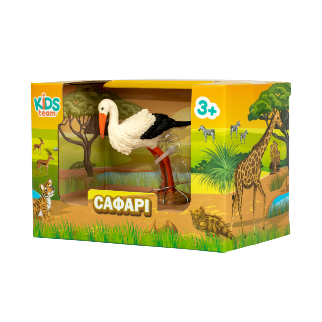 Фигурки животных - Игровая фигурка Kids Team Сафари Аист (Q9899-A50/2)#2