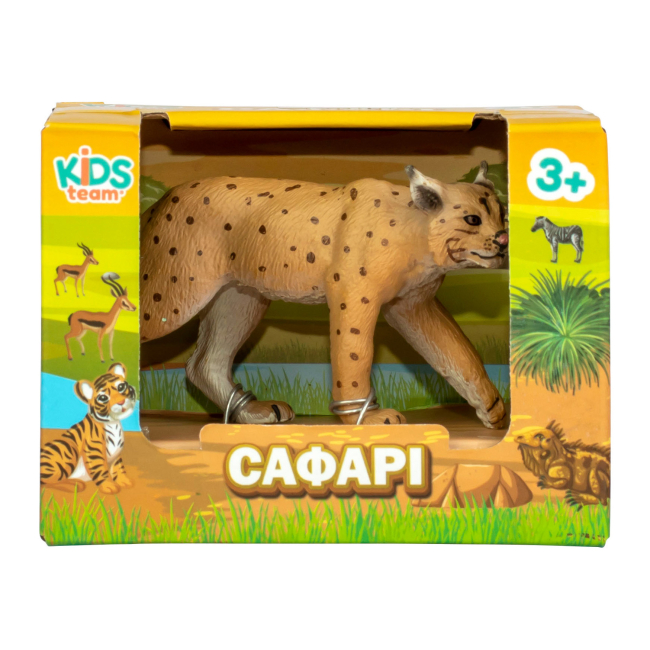Фигурки животных - Игровая фигурка Kids Team Сафари Рысь (Q9899-A80/2)#2