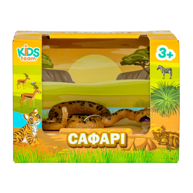 Фігурки тварин - Ігрова фігурка Kids Team Сафарі Гримуча змія (Q9899-A80/4)#2