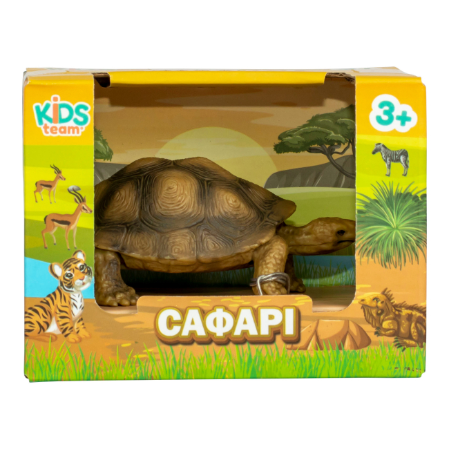 Фігурки тварин - Ігрова фігурка Kids Team Сафарі Черепаха (Q9899-A81/1)#2