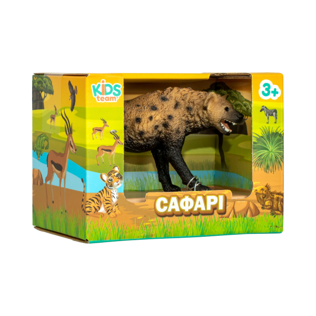 Фігурки тварин - Ігрова фігурка Kids Team Сафарі Гієна (Q9899-A82/2)#2