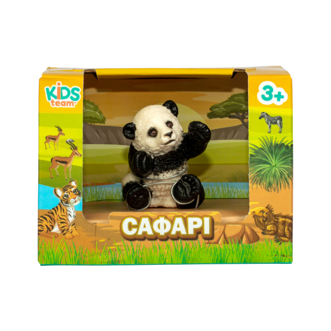 Фігурки тварин - Ігрова фігурка Kids Team Сафарі Панда в асортименті (Q9899-A83/1)#3