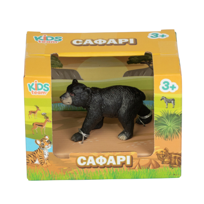 Фигурки животных - Игровая фигурка Kids Team Сафари Медвежонок в ассортименте (Q9899-A92/2)#3