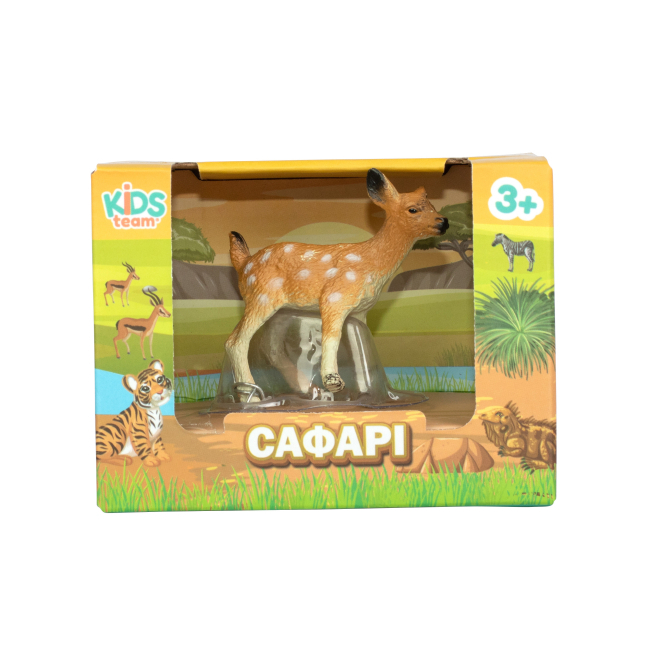Фігурки тварин - Ігрова фігурка Kids Team Сафарі Оленя в асортименті (Q9899-A92/3)#3