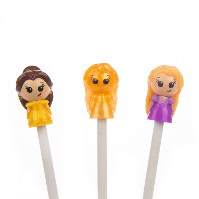 Фігурки персонажів - Набір фігурок-топерів Sambro Bop n Tops Принцеси Дісней (DSP20-3562-KV-FO)#2