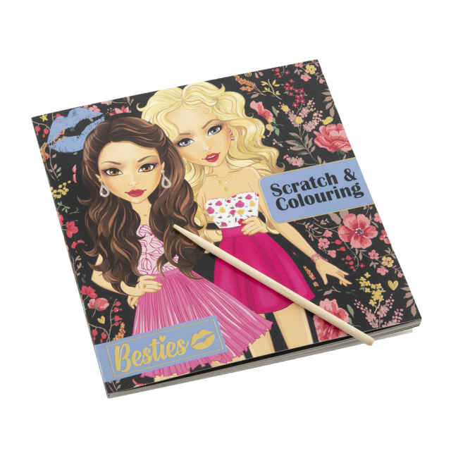 Товари для малювання - Скретч-розмальовка Besties (961008)#3