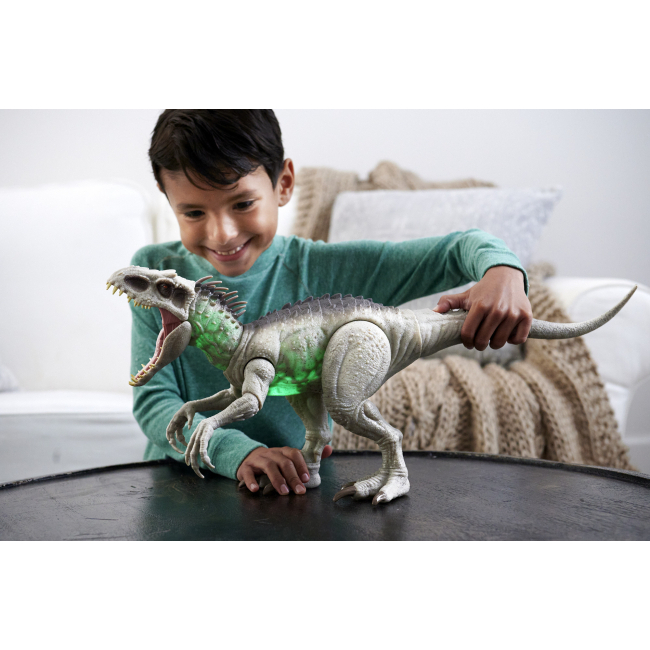 Фігурки персонажів - Ігрова фігурка Jurassic World Неймовірна атака Індомінус Рекса (HNT63)#7