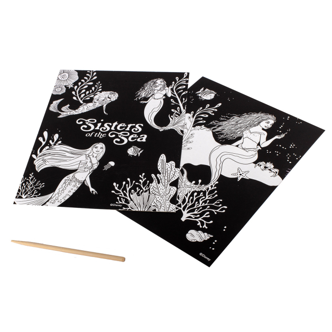 Товари для малювання - Набір гравюр Disney The little mermaid (TLM23346)#3