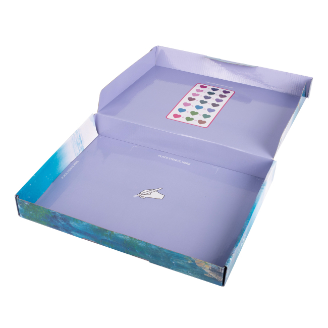 Товари для малювання - Набір спрей-ручок Disney The little mermaid Делюкс з трафаретами (TLM23368)#5