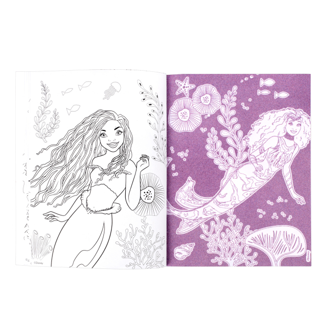 Товары для рисования - Раскраска Disney The little mermaid (TLM23351)#2