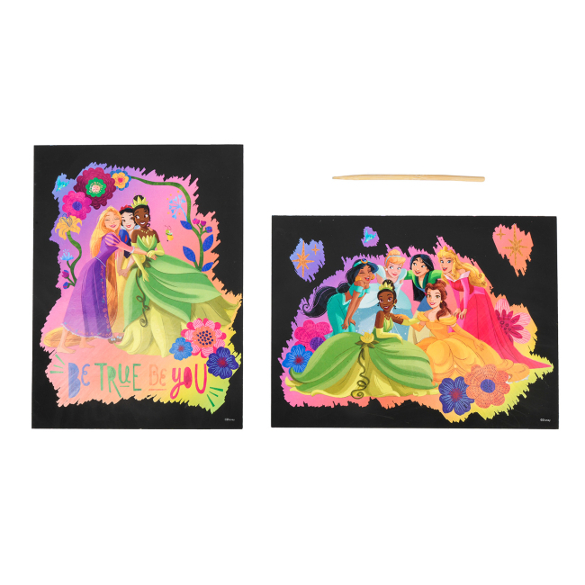 Товари для малювання - Набір гравюр Disney Princess (DP22346)#2
