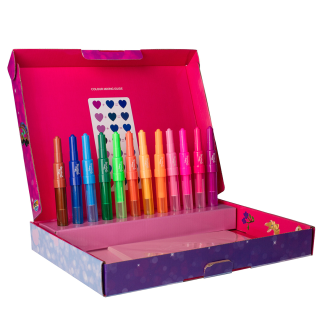 Товары для рисования - Набор спрей-ручек Disney Делюкс с трафаретами (DP22368)#3