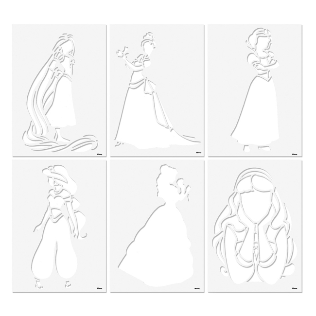 Товары для рисования - Набор спрей-ручек Disney Делюкс с трафаретами (DP22368)#6