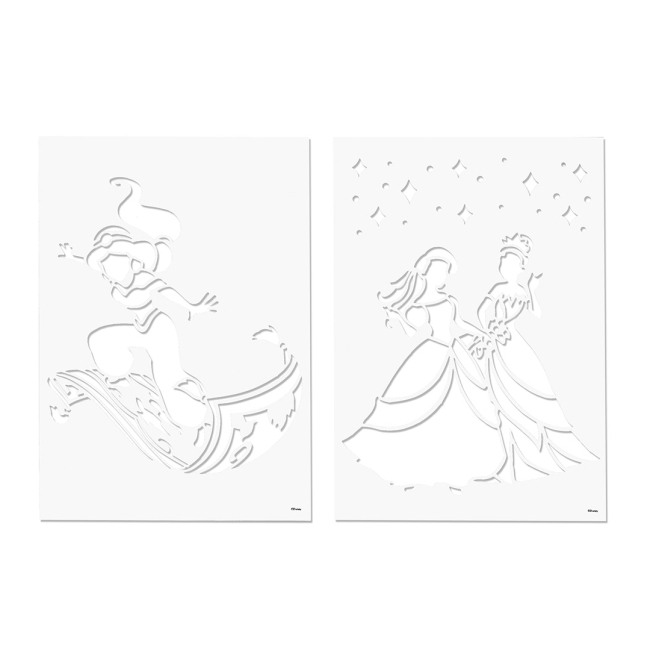 Товары для рисования - Набор спрей-ручек Disney Делюкс с трафаретами (DP22368)#7