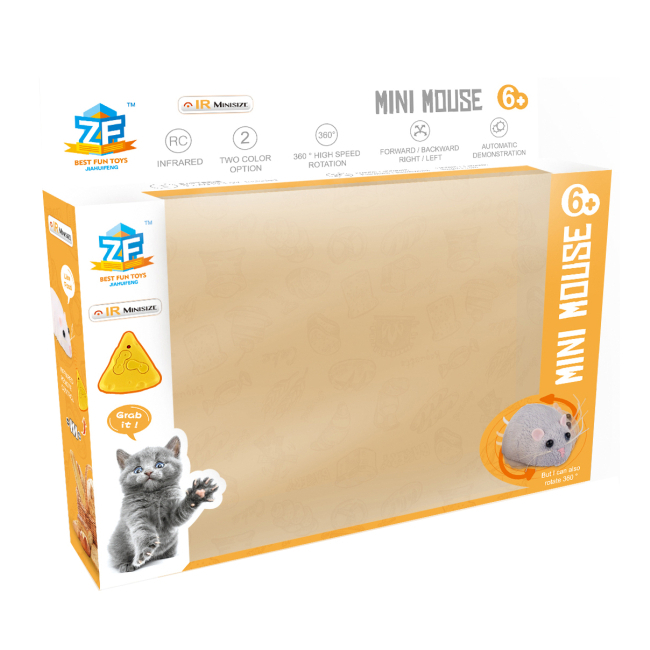 Фігурки тварин - Ігрова фігурка ZF Біла мишка (EPT539410_2)#2