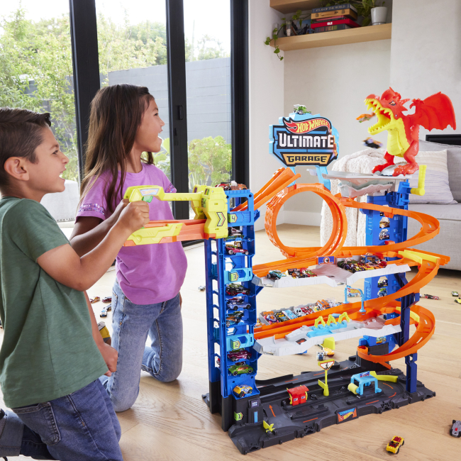 Паркинги и гаражи - Игровой набор Hot Wheels City Легендарный гараж (HKX48)#6