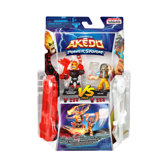 Фігурки персонажів - Ігровий набір Akedo Power storm W2 Тай-Дай та Бьорнаут (123271)#2