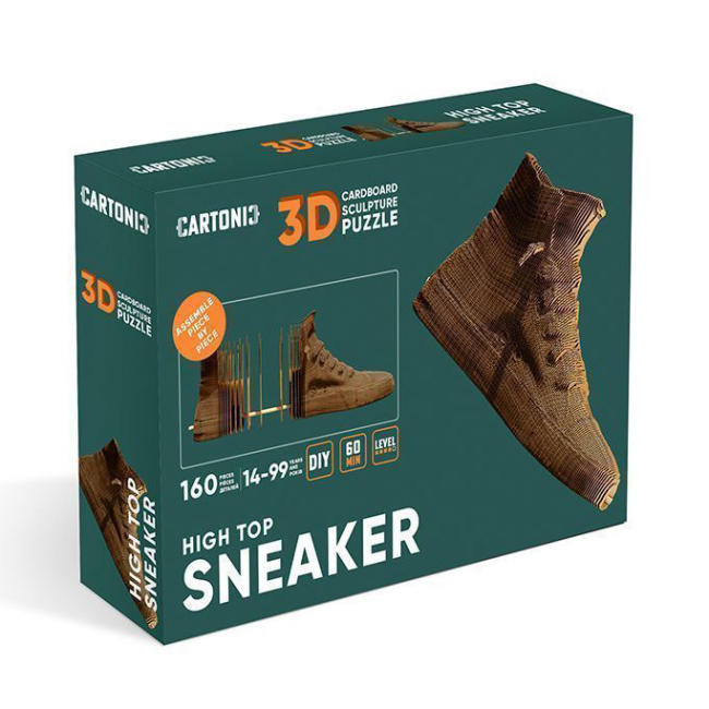 3D-пазли - 3D пазл Cartonic High top sneaker (CARTHTSNK) (4820191133778)#3