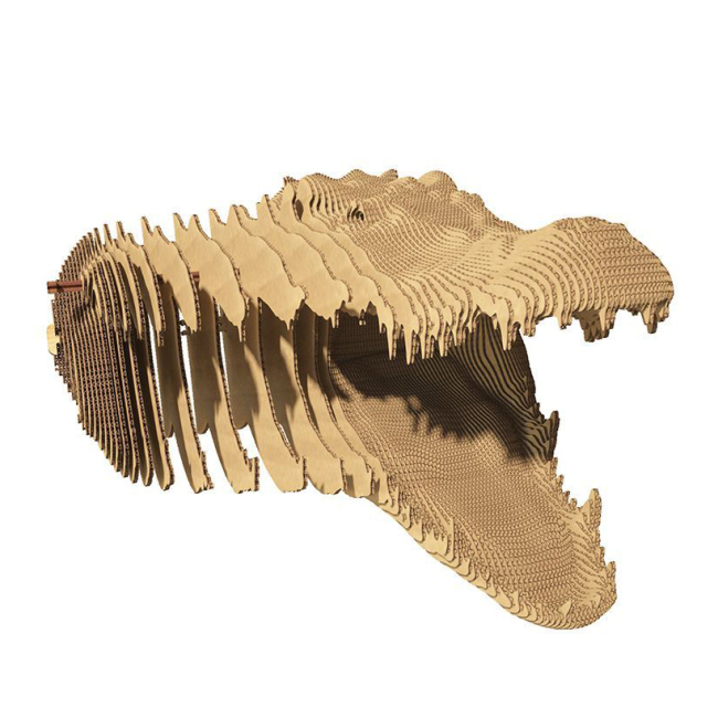 3D-пазли - 3D пазл Cartonic Crocodile (CARTCROC) (4820191133464)#4