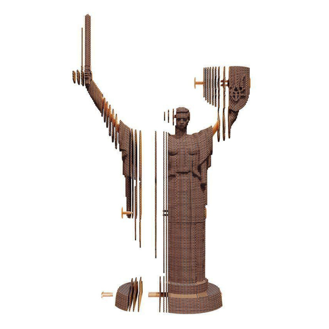 3D-пазлы - 3D пазл Cartonic Mother Ukraine (CARTMOTHER) (4820191133921)#3