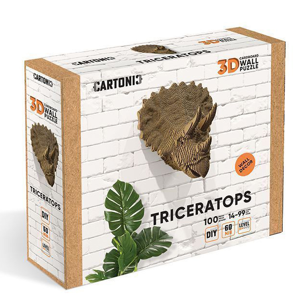 3D-пазлы - 3D пазл Cartonic Triceraptors (CWTRICER) (4820191133761)#3