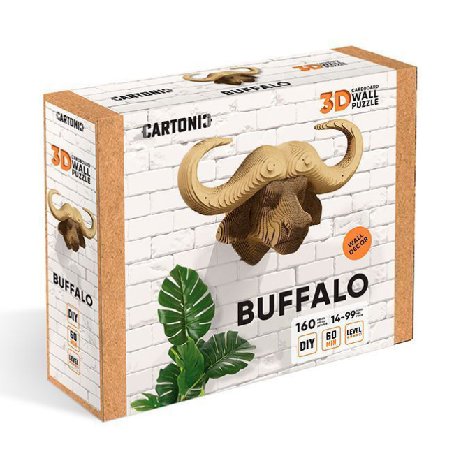 3D-пазли - 3D пазл Cartonic Buffalo (CWBUFF) (4820191133662)#4