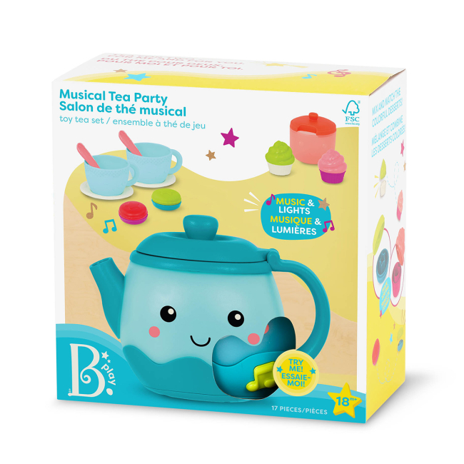 Розвивальні іграшки - Ігровий набір Battat Музичне чаювання (BX4522Z)#5