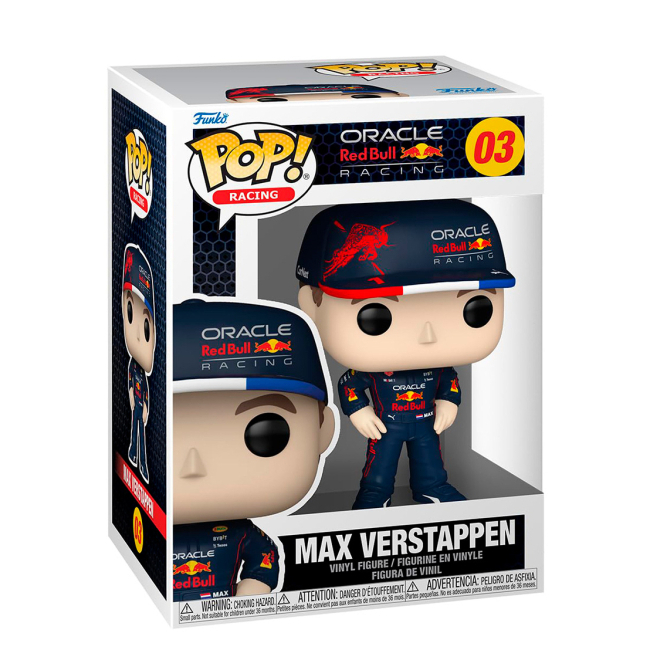 Фігурки персонажів - Фігурка Funko Pop Formula one Макс Ферстаппен (72217)#2