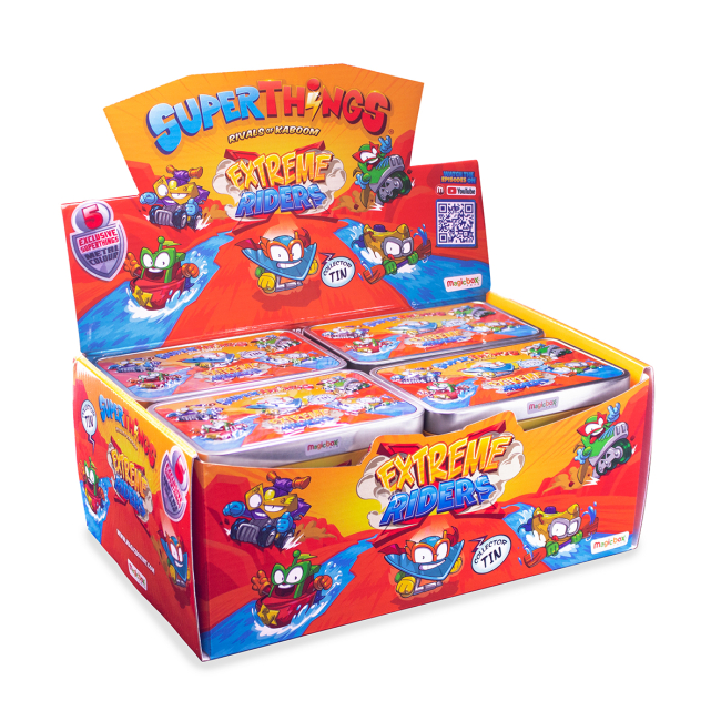 Фігурки персонажів - Ігровий набір SuperThings Rivals of Kaboom Екстремальні гонщики (PSTSD48TIN40)#3