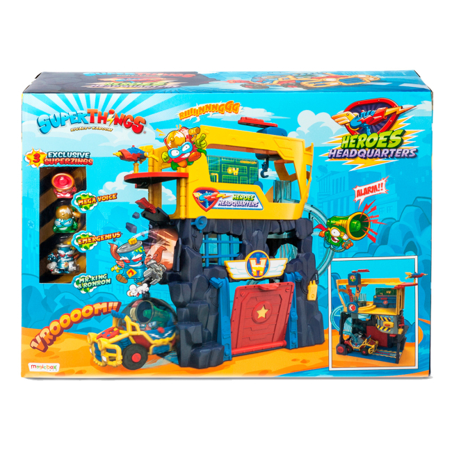 Паркінги і гаражі - Ігровий набір SuperThings S Штаб-квартира (PSTSP112IN40)#3