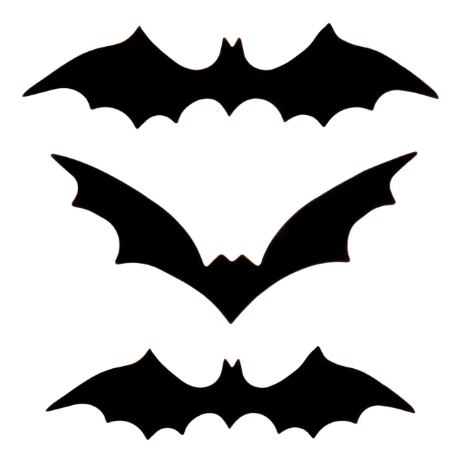 Аксессуары для праздников - Набор летучих мышей Yes! Fun 24 штуки (973622)#2