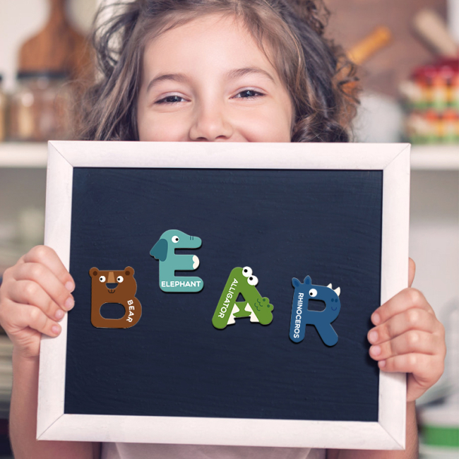 Обучающие игрушки - Набор магнитов Mideer Английский алфавит (MD2064)#4