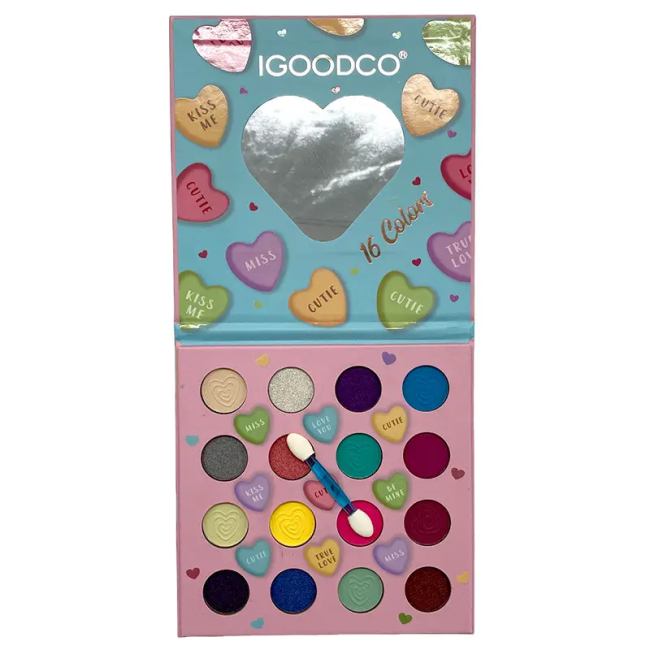 Косметика - Палетка теней Igoodco Сердечка (IG2920)#3