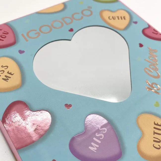 Косметика - Палетка теней Igoodco Сердечка (IG2920)#5