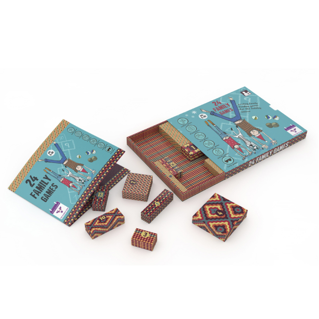Настольные игры - Календарь обратного отсчета JoyBand 24 семейные игры (8312)#2