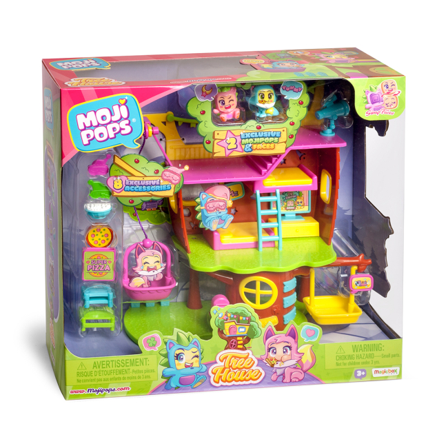 Фігурки персонажів - Ігровий набір Moji Pops S1 Будиночок на дереві (PMPSP112IN20)#4