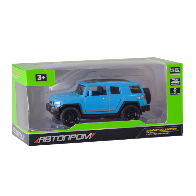Автомоделі - Автомодель Автопром Позашляховик 1:32 блакитний (AP74106/4)#2
