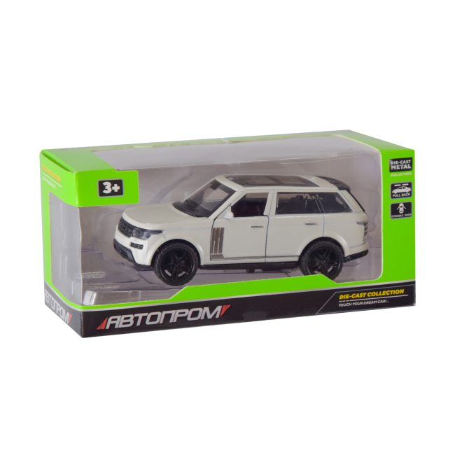 Автомоделі - Автомодель Автопром Позашляховик 1:32 білий (AP74131/1)#2