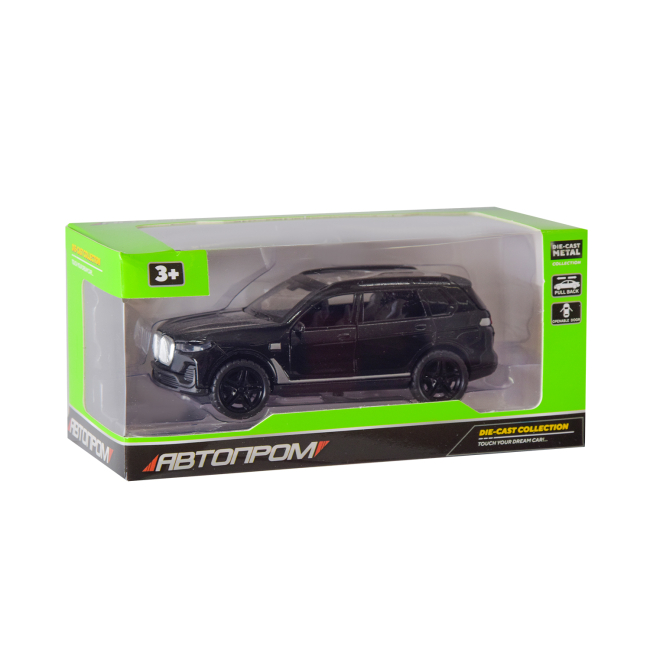 Автомоделі - Автомодель Автопром Легковий автомобіль 1:32 чорний (AP74132/1)#2