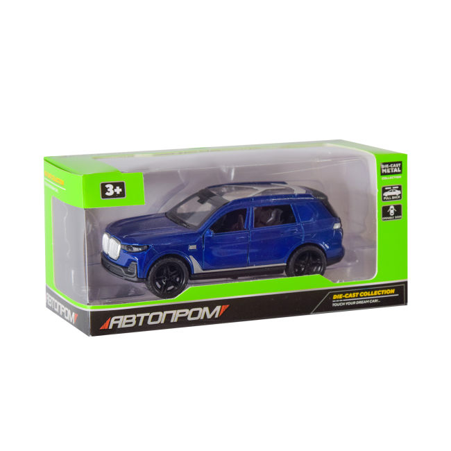 Автомоделі - Автомодель Автопром Легковий автомобіль 1:32 синій (AP74132/2)#4