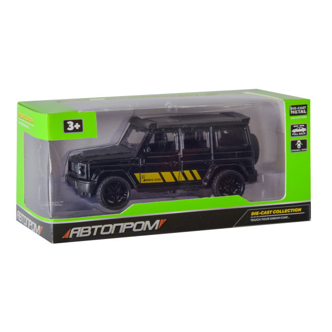 Автомоделі -  Автомодель Автопром Джип 1:32 чорний (AP74140/2)#2