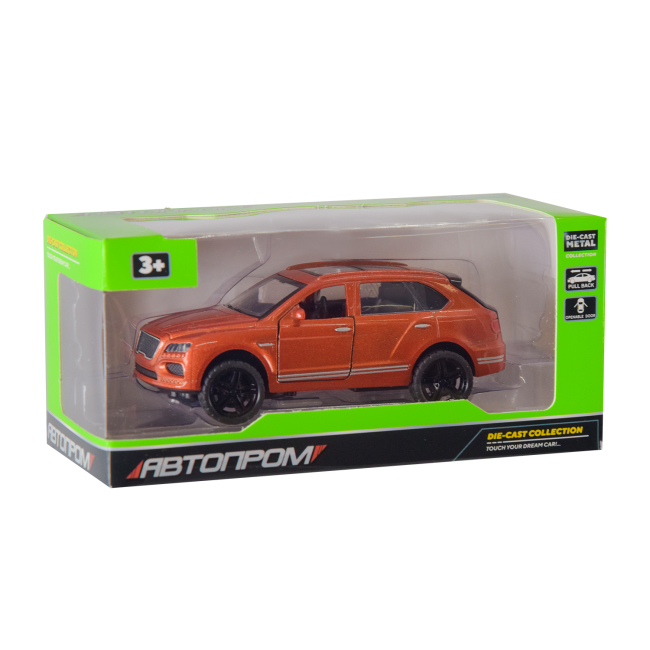 Автомоделі - Автомодель Автопром Легковий автомобіль 1:32 помаранчевий (AP74145/2)#4