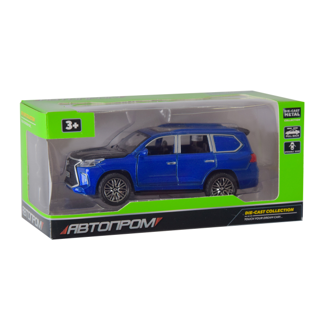 Автомоделі - Автомодель Автопром Позашляховик 1:32 синій (AP74148/1)#4
