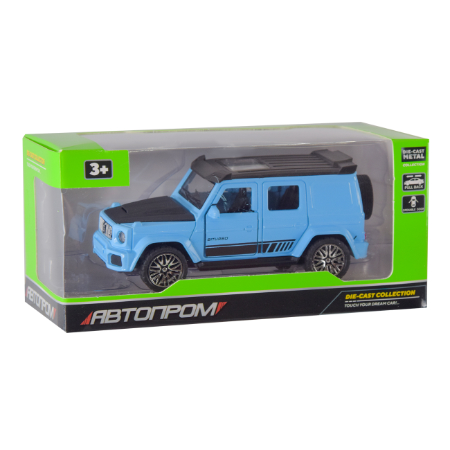 Автомоделі - Автомодель Автопром Позашляховик 1:32 блакитний (AP74149/1)#2