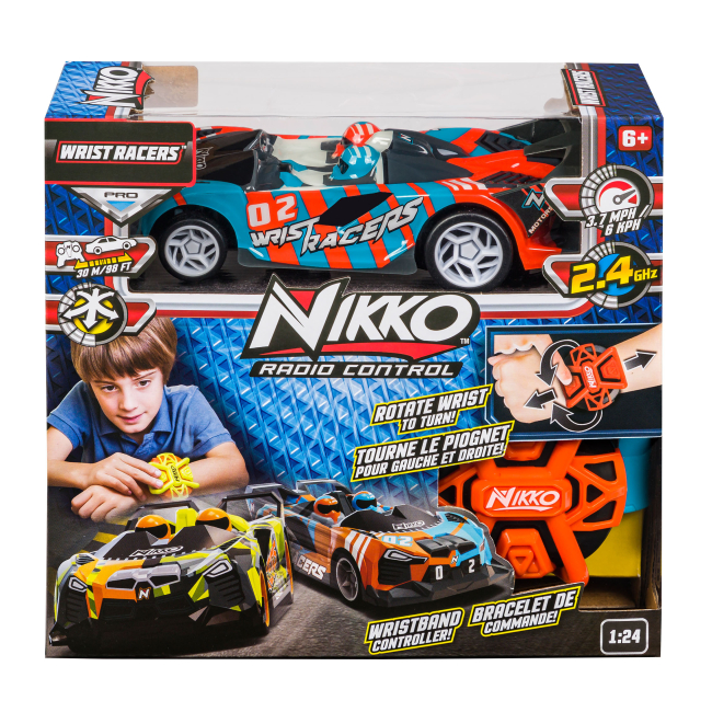 Радіокеровані моделі - Автомодель Nikko Wrist racers Graphic red (10291)#4