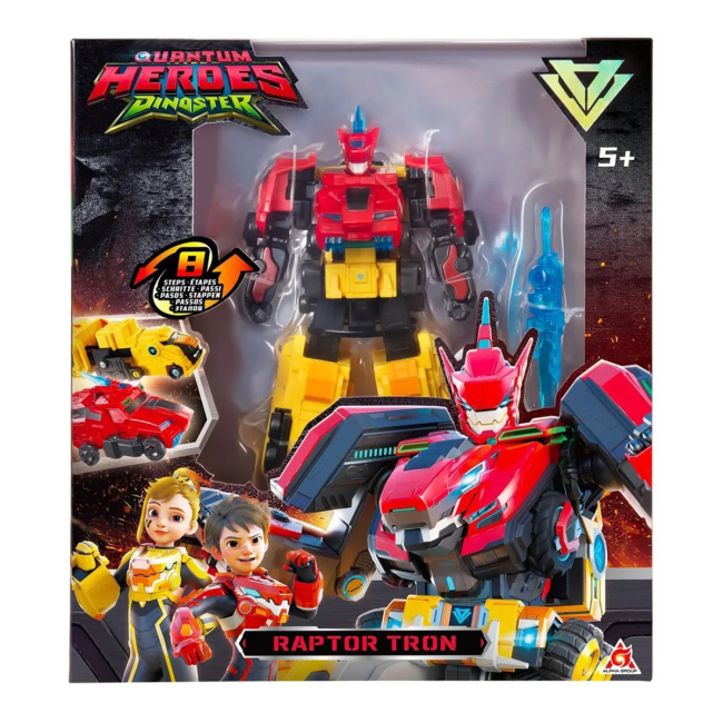 Трансформери - Трансформер Dinoster Раптор Трон (EU580811)#6